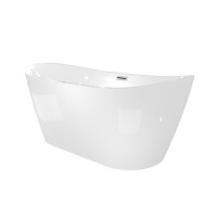 freestanding whirlpool tub f23 180x92cm air and water