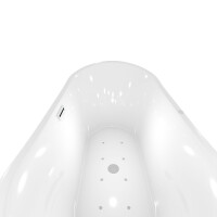 freestanding whirlpool tub f23 180x92cm air and water