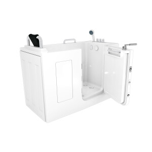 Sitting bath tub with door s07-th-a 76x140cm