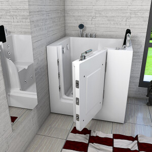 Senior sitting tub whirlpool bathtub s02wp-th-a