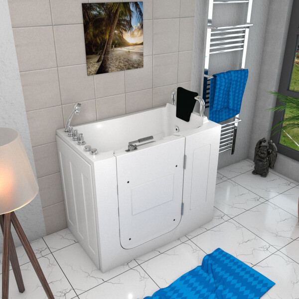 Senior sitting tub whirlpool tub s08wp-th-b