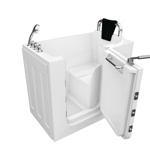Sitting bath tub with door s08-th-b 110x68cm