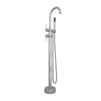 freistehende Badewanne Wanne Acryl F08 170x80cm mit Armatur AF04