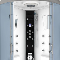 Dusche Duschkabine D26-TH-ALL Duschtempel Sauna 130x130 cm