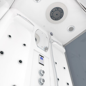 Dusche Duschkabine D27-TH-ALL Duschtempel Sauna 140x90 cm