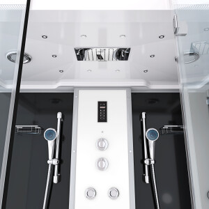 Kombination Badewanne Dusche K88-SW-EH-A-ALL Duschtempel 100x180 cm