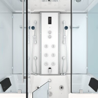 Kombination Badewanne Dusche K88-WS-EH-A-ALL Duschtempel 100x180 cm