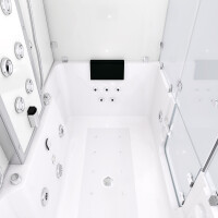 Kombination Badewanne Dusche K88-WS-EH-C-ALL Duschtempel 180x100 cm