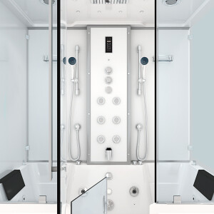 Kombination Badewanne Dusche K88-WS-TH-A-ALL Duschtempel 100x180 cm