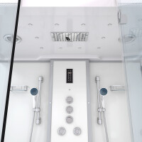 Kombination Badewanne Dusche K88-WS-TH-C-ALL Duschtempel 180x100 cm