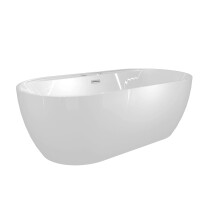 freistehende Badewanne Wanne F29 180x90cm Whirlpool Luft & Wasser