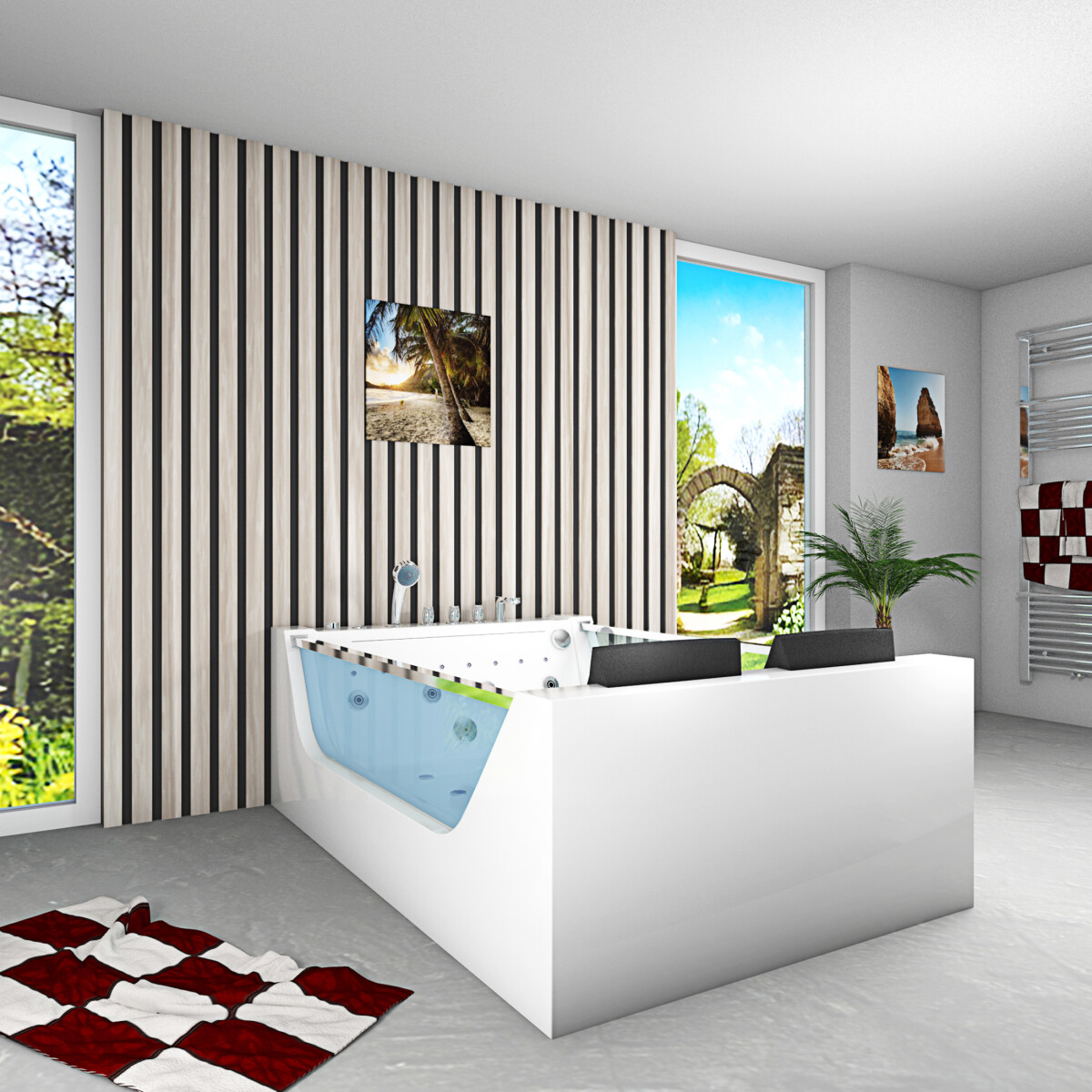 Whirlpool Pool Badewanne Wanne W40-ALL 1 box