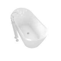 freestanding tub f03 180x80cm with fitting af02