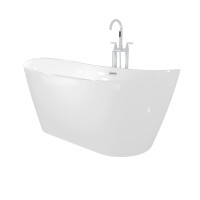 freestanding tub f03 180x80cm with fitting af02
