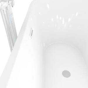 freestanding tub f03 180x80cm with fitting af02
