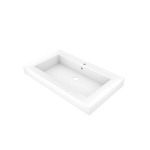 Waschbecken, City 101 80cm