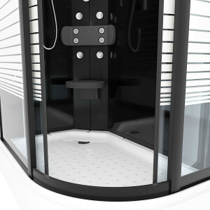 Duschkabine Komplettdusche Fertigdusche Dusche D30-73M0R-ALL 80x120