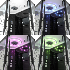 Duschkabine Komplettdusche Fertigdusche Dusche D30-73M1R-ALL 80x120