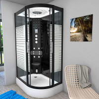 Duschkabine Komplettdusche Fertigdusche Dusche D30-73M1R-ALL 80x120