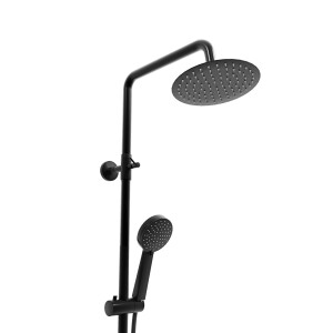Duscharmatur, Thermostat-Duschsystem DA02 Schwarz