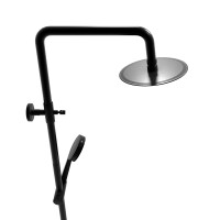 Duscharmatur, Thermostat-Duschsystem DA02 Schwarz