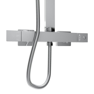 Duscharmatur, Thermostat-Duschsystem DA03 Chrom