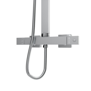 Duscharmatur, Thermostat-Duschsystem DA03 Chrom