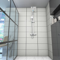 Duscharmatur, Thermostat-Duschsystem DA03 Chrom