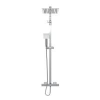 Duscharmatur, Thermostat-Duschsystem DA03 Chrom