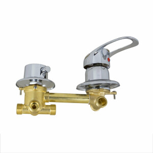 Replacement faucet single lever mixer 4 way diverter shower d46 12cm