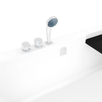 Seniorendusche und Sitzwanne Kombination Wanne mit Tür S15D-EH-L-ALL 160x85x215cm