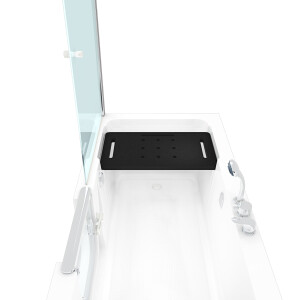 Seniorendusche und Sitzwanne Kombination Wanne mit Tür S15D-EH-R-ALL 85x160x215cm