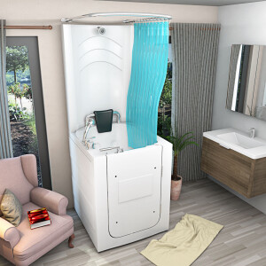 Senior shower and seat tub Tub with door s10d