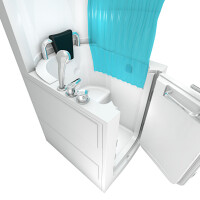 Senioren Dusche Sitzbadewanne Sitzwanne Badewanne mit Tür S10D