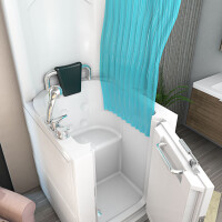 Senioren Dusche Sitzbadewanne Sitzwanne Badewanne mit Tür S10D