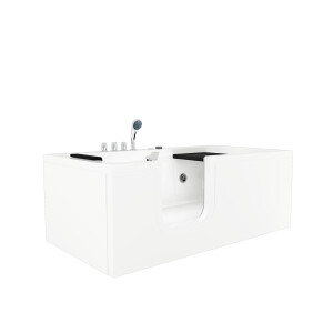 Whirlpool Seniorenwanne mit Tür S15WP-L-ALL 160x85cm