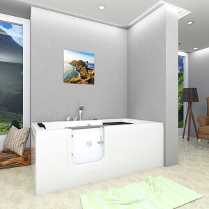 Whirlpool Seniorenwanne mit Tür S15WP-L-ALL 160x85cm