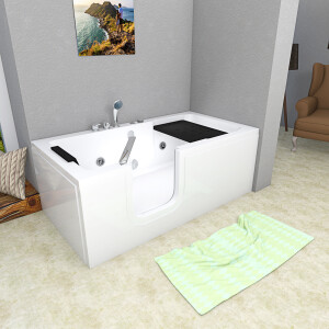 Whirlpool Seniorenwanne mit Tür S15WP-L-ALL 160x85cm