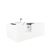 Whirlpool Seniorenwanne mit Tür S15WP-L-ALL 160x85cm