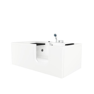Whirlpool Seniorenwanne mit Tür S15WP-R-ALL 85x160cm