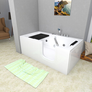 Whirlpool Seniorenwanne mit Tür S15WP-R-ALL 85x160cm