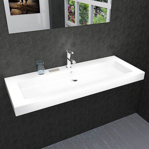 Waschbecken, Waschtisch, DIY 120cm
