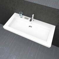 Waschbecken, City 100cm