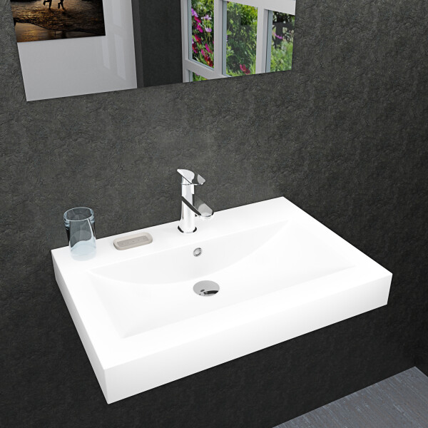Waschbecken, Waschtisch, DIY 70cm