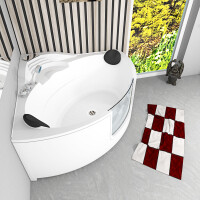 Whirlpool bath corner bath tub w60 140x140cm