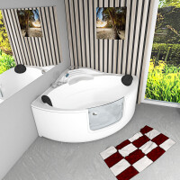 Whirlpool bath corner bath tub w60 140x140cm