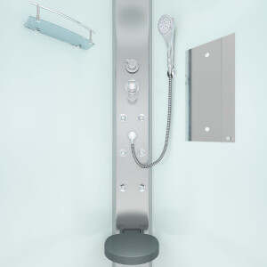 Shower enclosure prefabricated shower shower d10-00t0-ec 80x80
