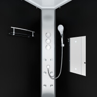 Dusche Komplettkabine D10-13T1-ALL 90x90 cm