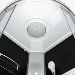 Dusche Komplettkabine D10-23T1-EC 100x100 cm mit 2K Scheiben Versiegelung