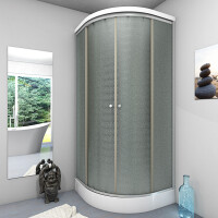 Duschkabine Fertigdusche Dusche Komplettkabine D10-23M0 100x100cm